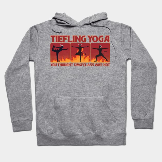 Tiefling Yoga Hoodie by KennefRiggles